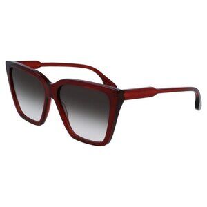 A0764Z New VICTORIA BECKHAM Red Square VB655S 610 Sunglasses Women